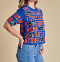 Stewart Simmons - The Sequin Repeat Tee Florida