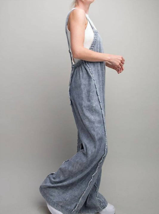 Ee:Some - Pinstripe Jumpsuit