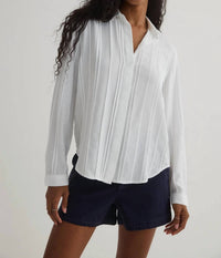 Bella Dahl - Pintuck Hidden Placket Shirt