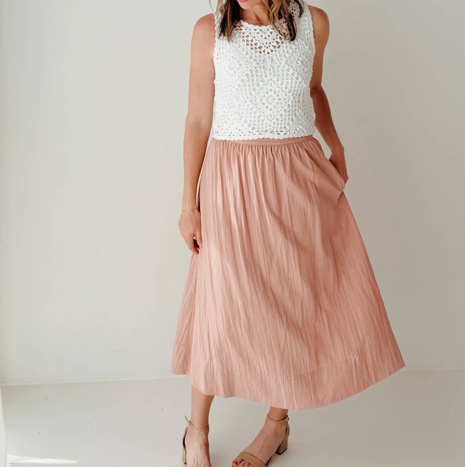 Be Cool - Soft Motion Midi Skirt
