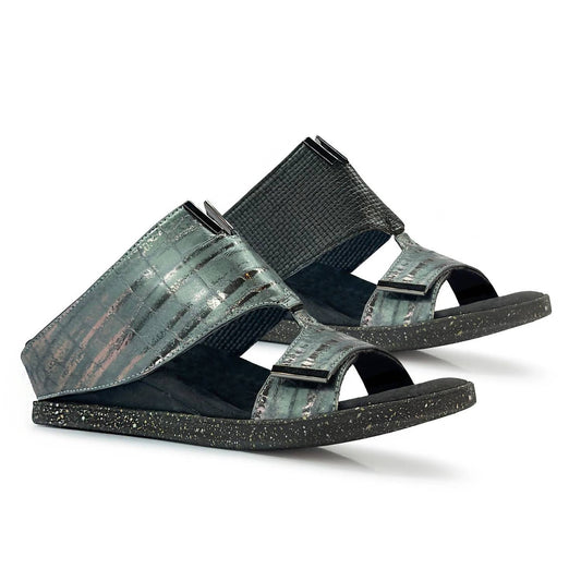 Modzori - Women's Kelo Reversible Metallic Slide