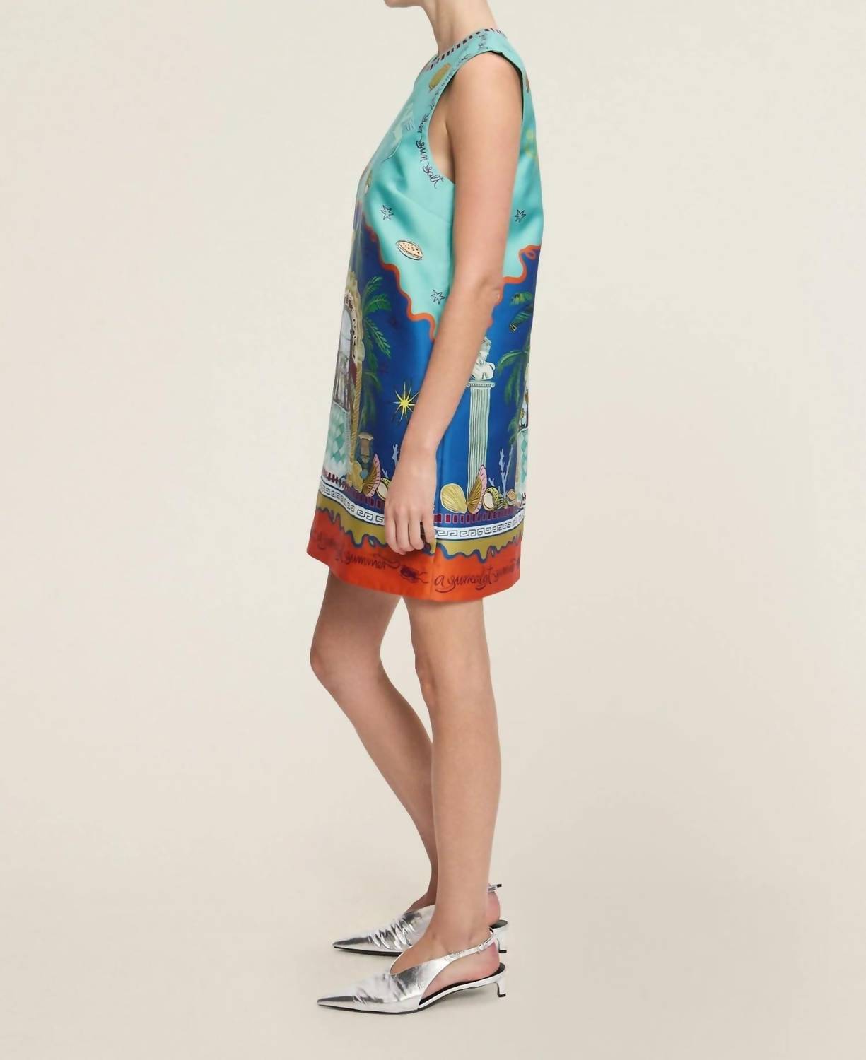 Alemais - Surrealist Summer Mini Dress