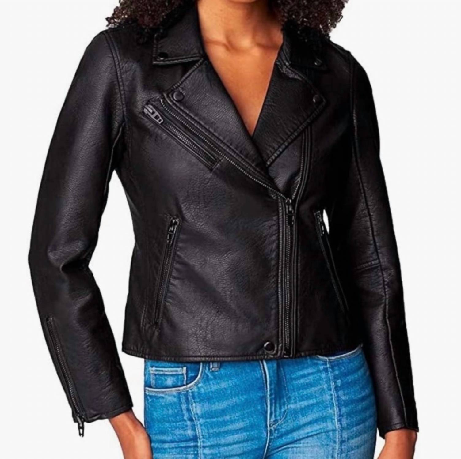 Blanknyc - Women's New Vegan Leather Moto Jacket