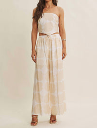 In February - Coastal Breeze Scarf Tube Top