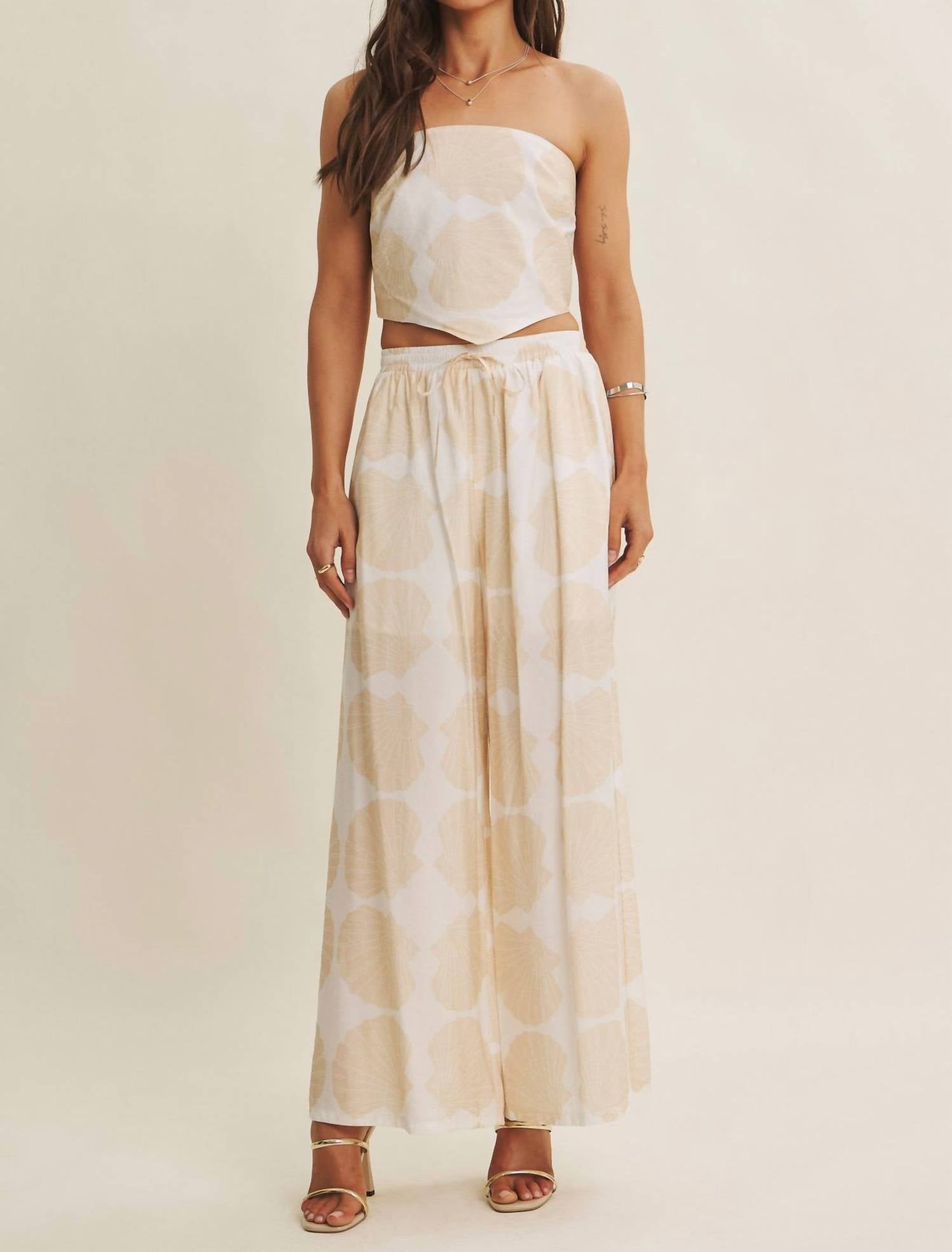 In February - Coastal Breeze Scarf Tube Top