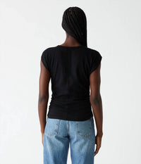 Michael Stars - Women's Joni Power Shoulder Top