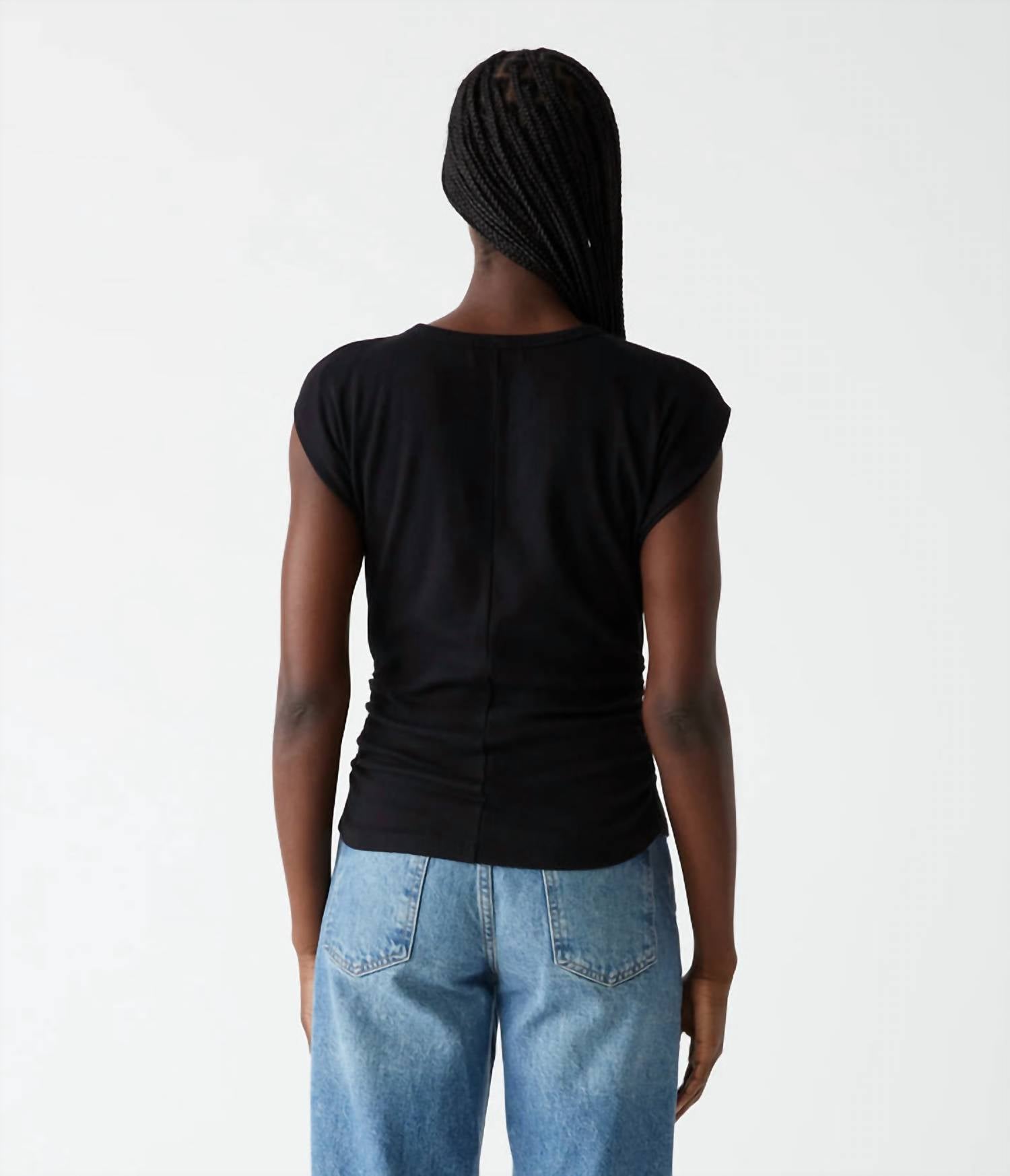 Michael Stars - Women's Joni Power Shoulder Top