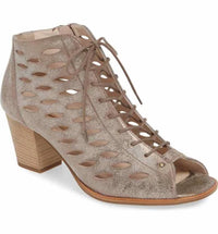 Paul Green - Women's Bali Peep Toe Lace Up Booties