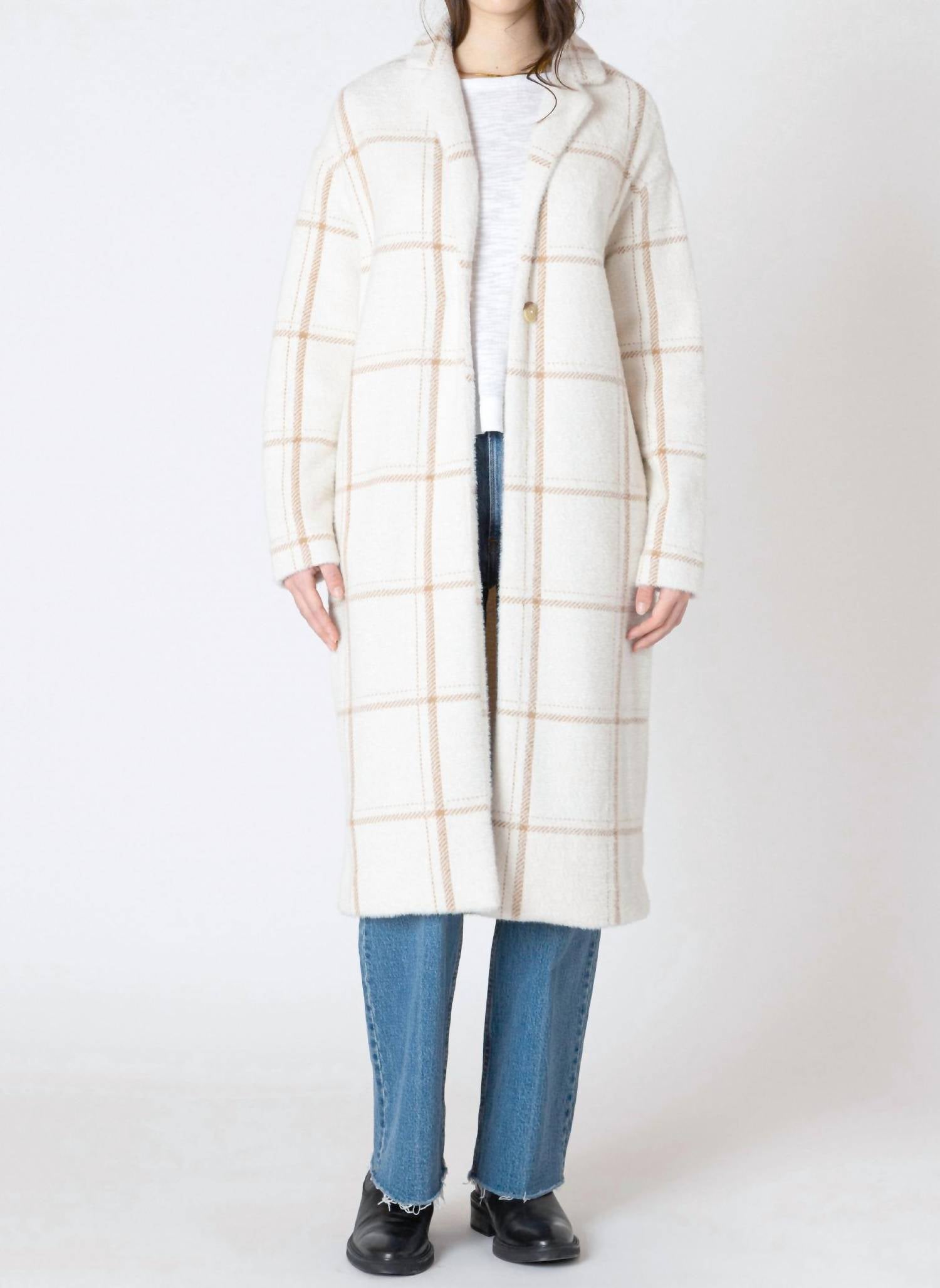Dex - Heritage Button Front Coatigan