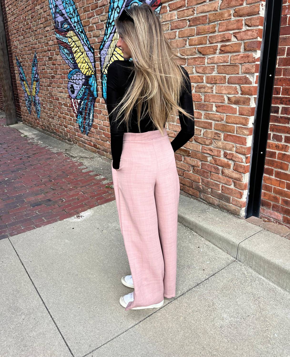 Hyfve - Wide Leg Pleated Trousers