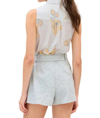 Allison New York - Embroidered Ainsley Shorts