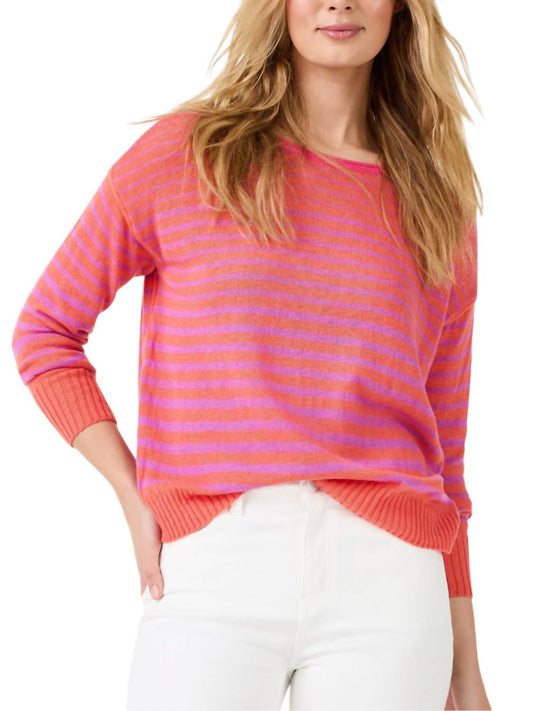 Nic + Zoe - Striped Up Sweater