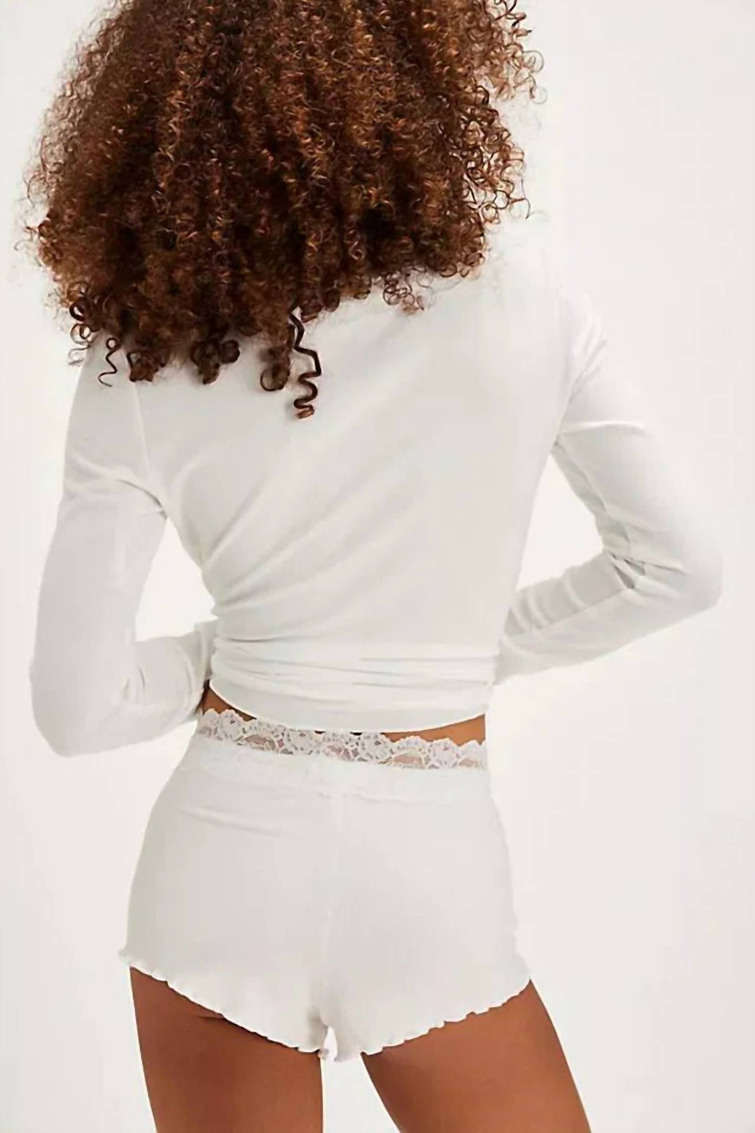 For Love & Lemons - Elsley Ribbed Top