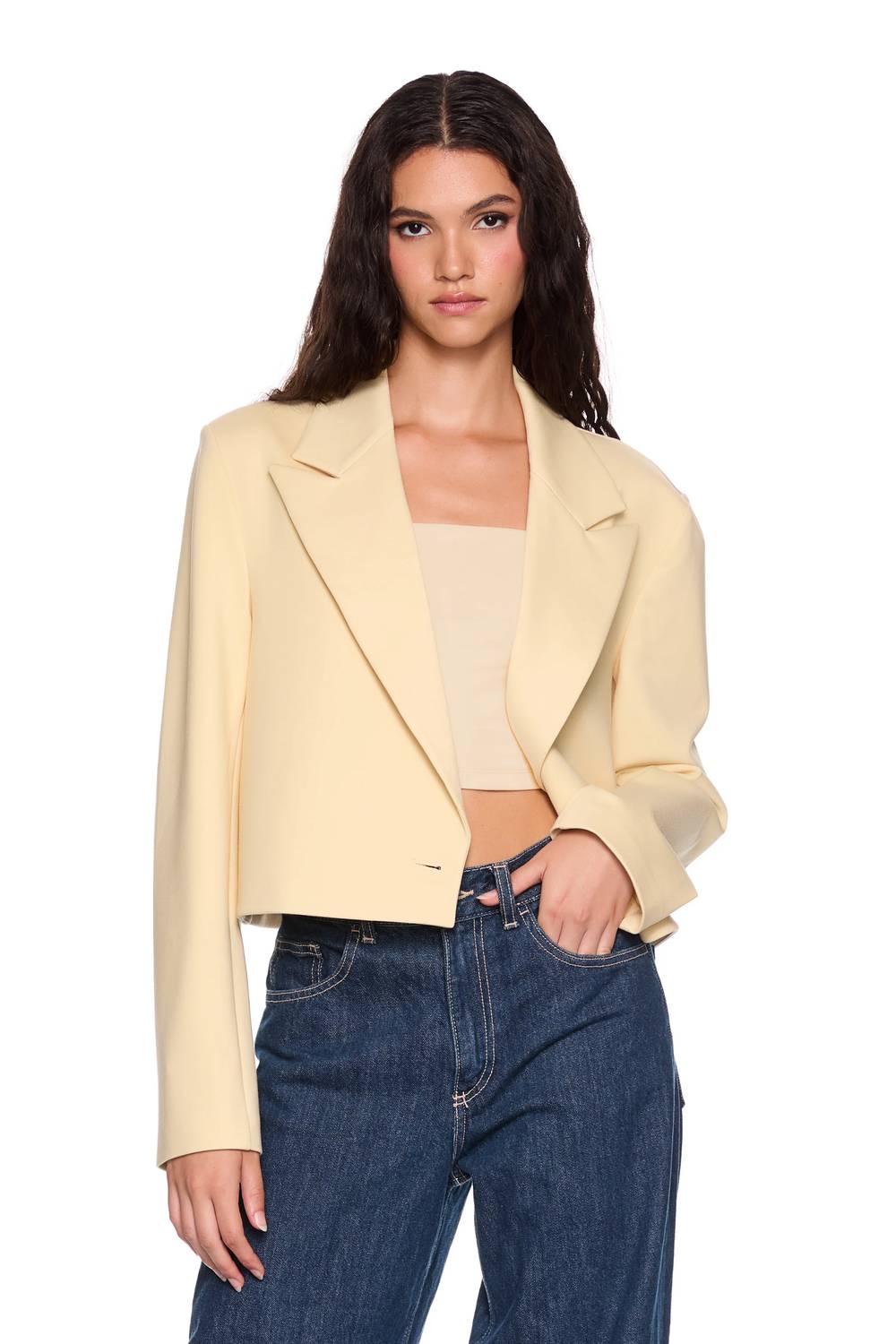 Susana Monaco - Heavy Knit Boxy Jacket