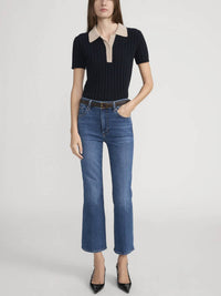 Frame - Reboot High Rise Cropped Jeans