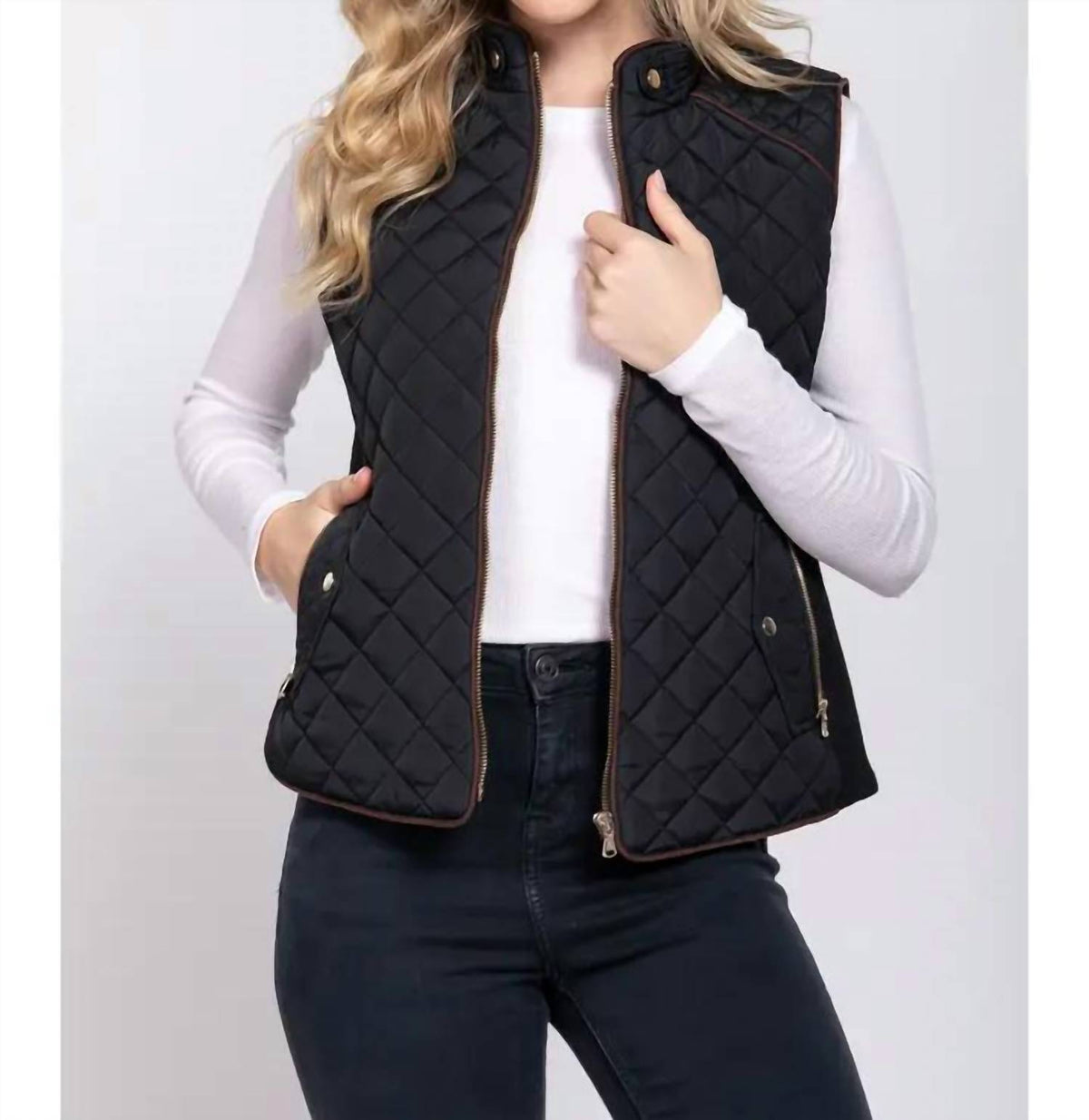 Active Basic - Saddleback Quilted Vest