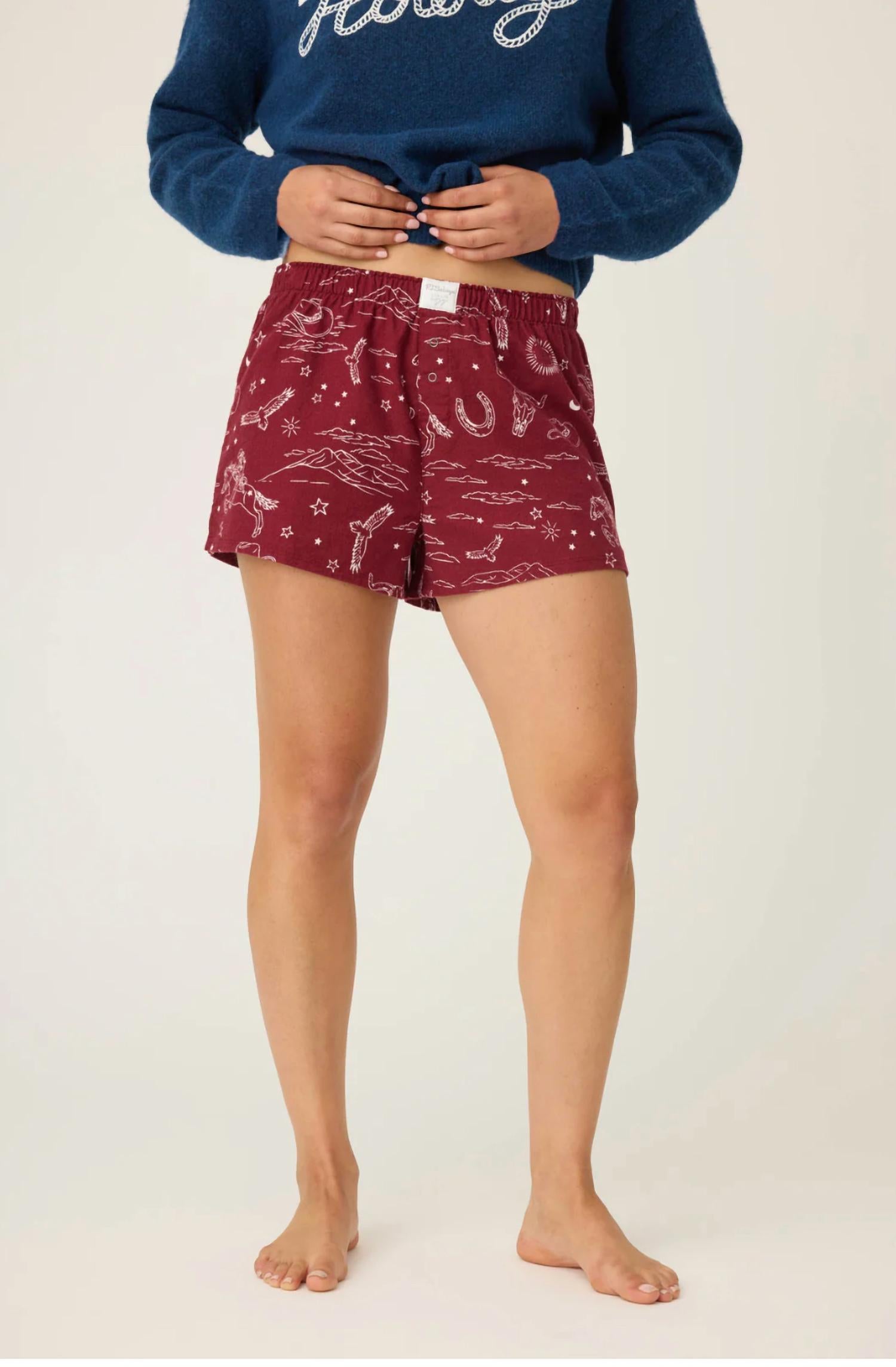 Pj Salvage - Hold Your Horses Flannel Short