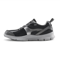 Dr. Comfort Shoes Men's Chris Athletic Diabetic Shoes in black - men's shoe - alternate view