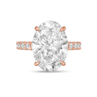 Diana M Jewels - Women's Oval & Round Lab-Grown Diamond Fashion Ring (6.00 Ct) - Elegant