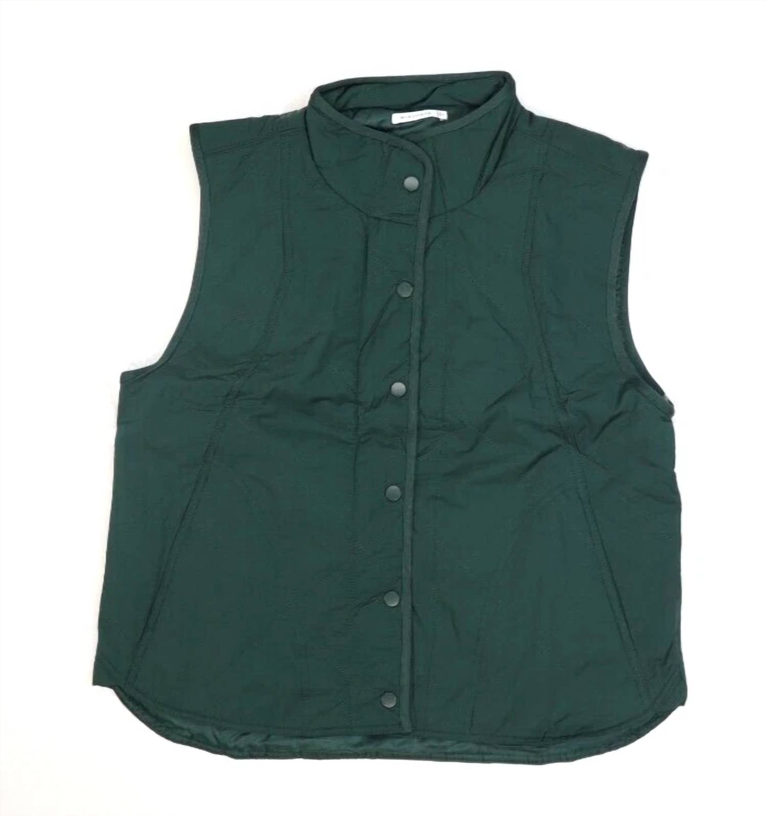 Staccato - Women's Quilted Snap Button Vest