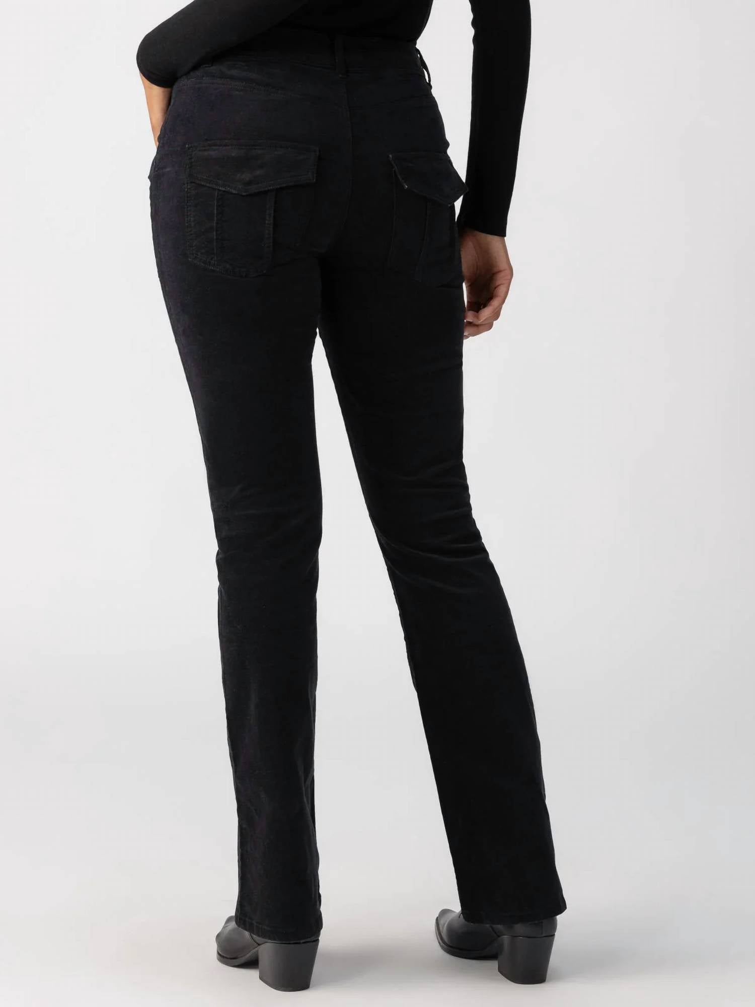 Sanctuary - Hayden Velvet Bootcut Standard Rise Pant