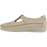 SAS Women's Willow Slip On Loafer in linen - women's flats - detail view