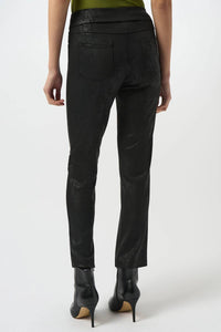 Joseph Ribkoff - Foiled Pull On Slim Ankle Pants