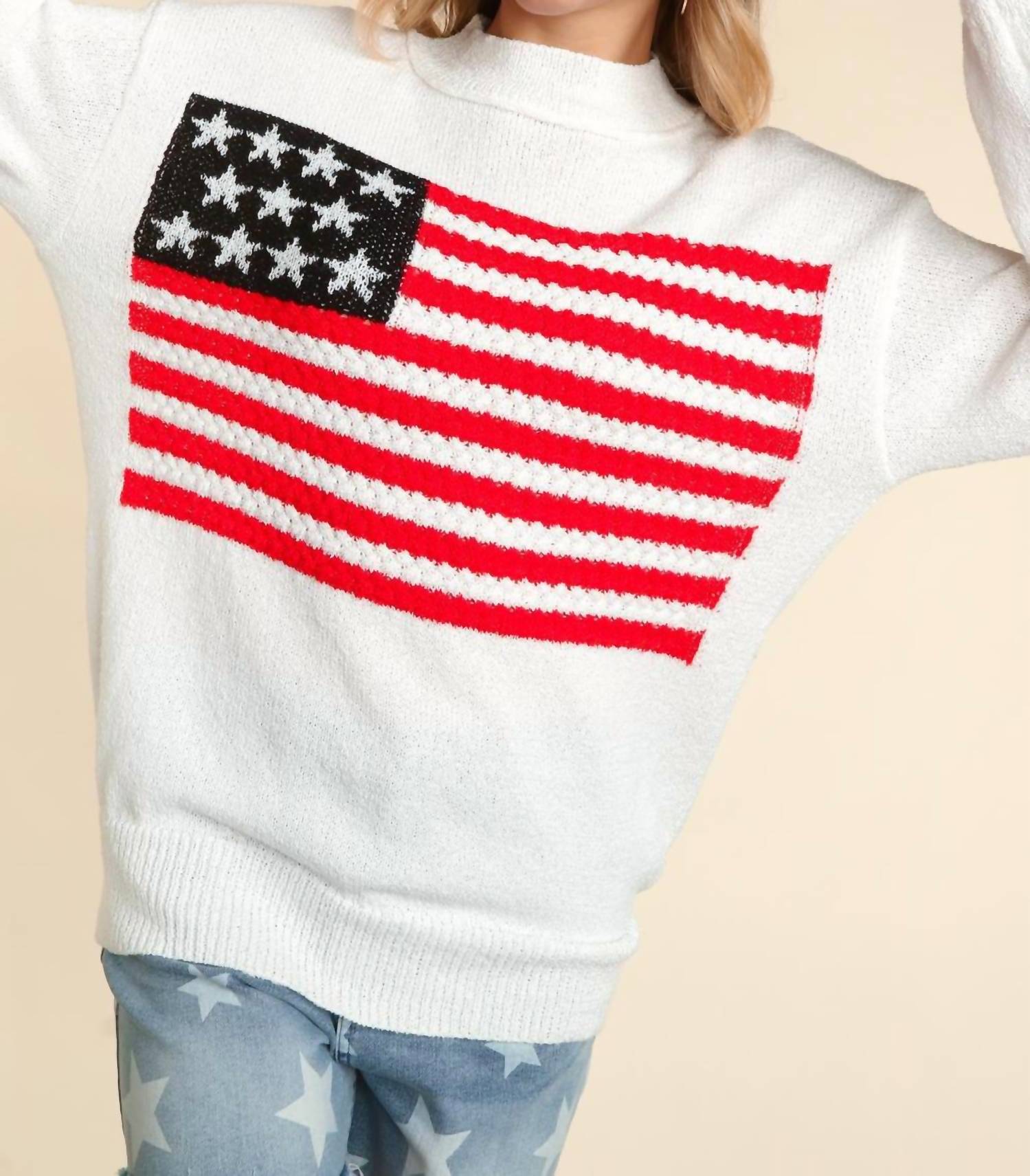Haptics - Women's You're A Grand Ol Flag Sweater