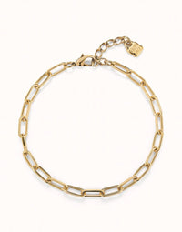 Unode50 - Unisex Short Oval Link Chain Necklace