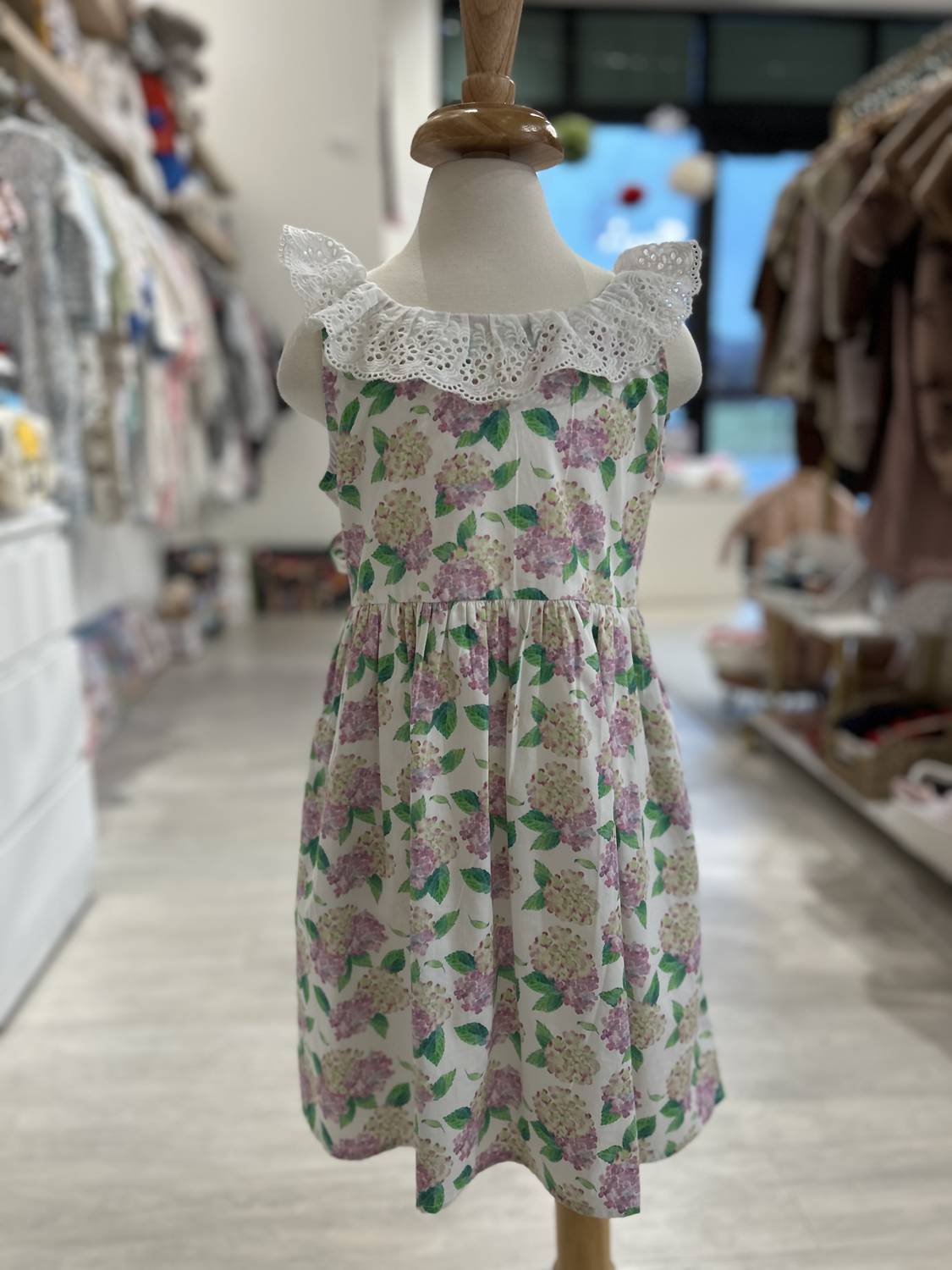 Tuktuk Designs - Girl's Lace Collar Dress