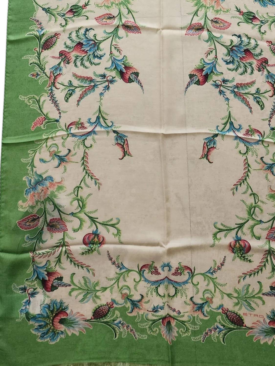 Etro - Women's Paisley & Floral Print Silk Blend Sheer Scarf