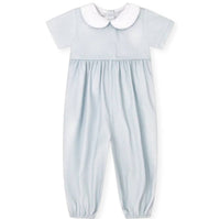Lullaby Set Girls Rover Romper in bellevue blue bitty dot - kids' item