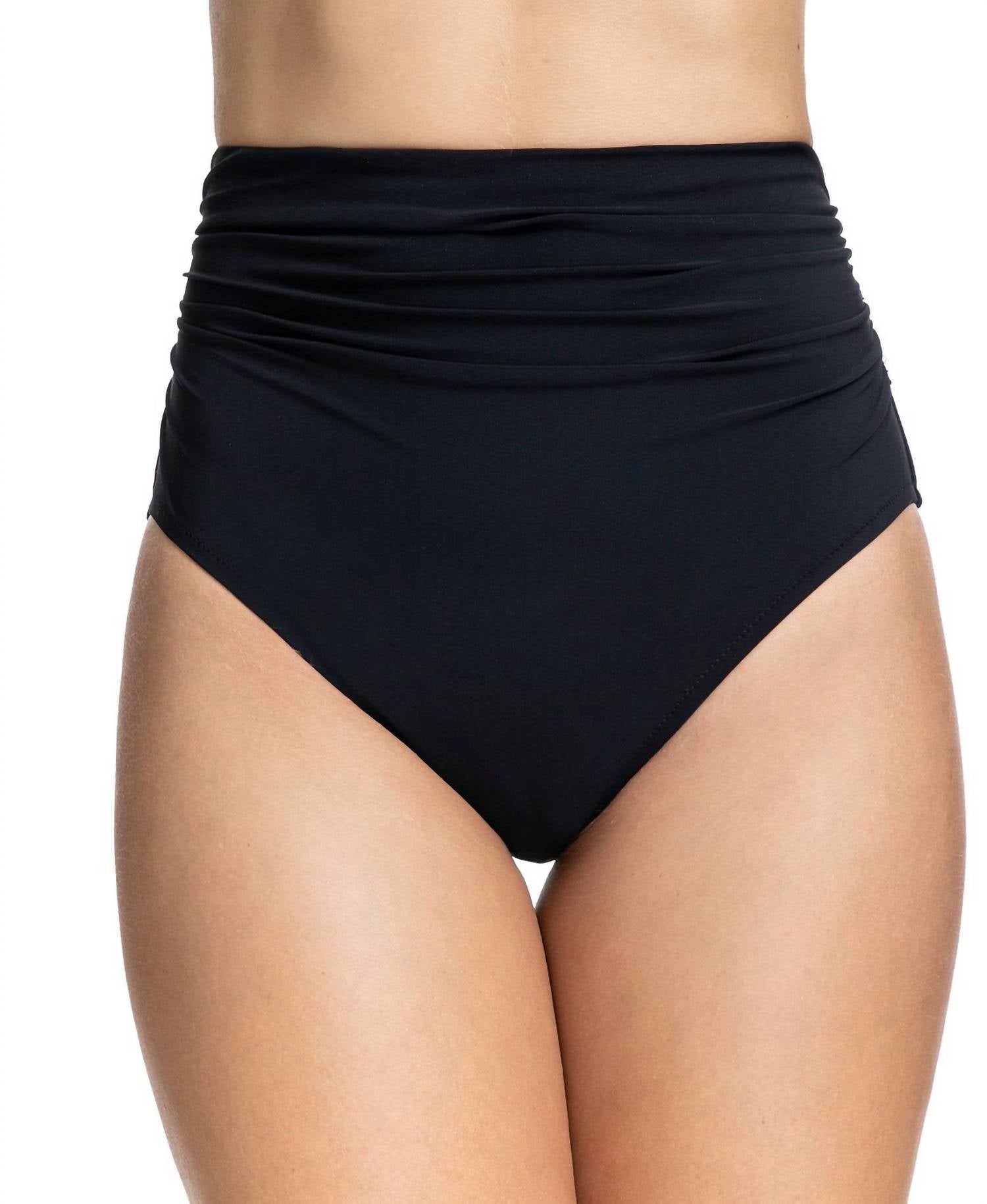 Profile By Gottex - Women's Tutti Frutti Ruched High Waist Swim Bottom