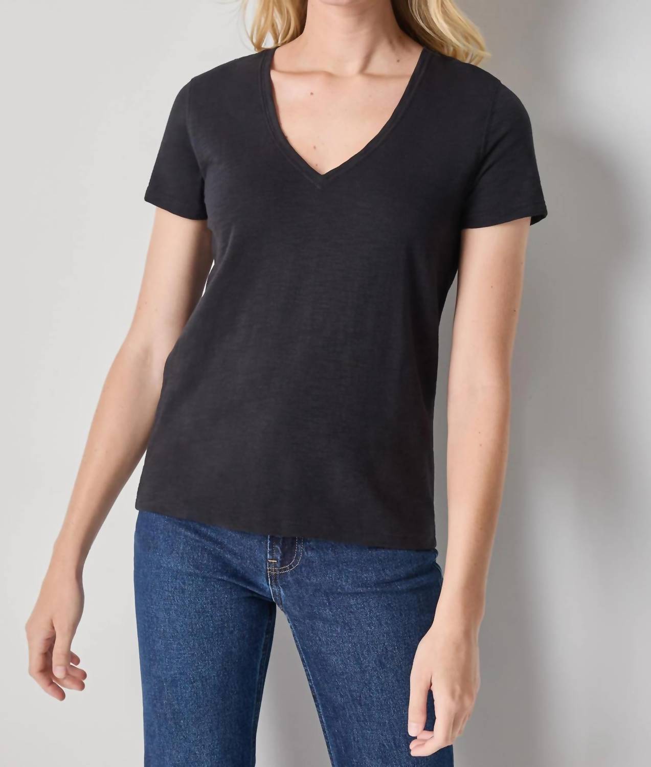 Lilla P - V-neck Short Sleeve Tee
