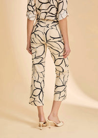 Fdj - Suzanne Printed Boot Crop Pants