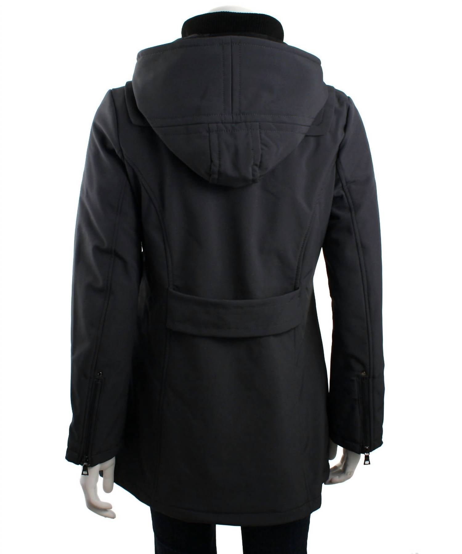 Mo-Ka - Soft-shell Toggle Hooded Coat