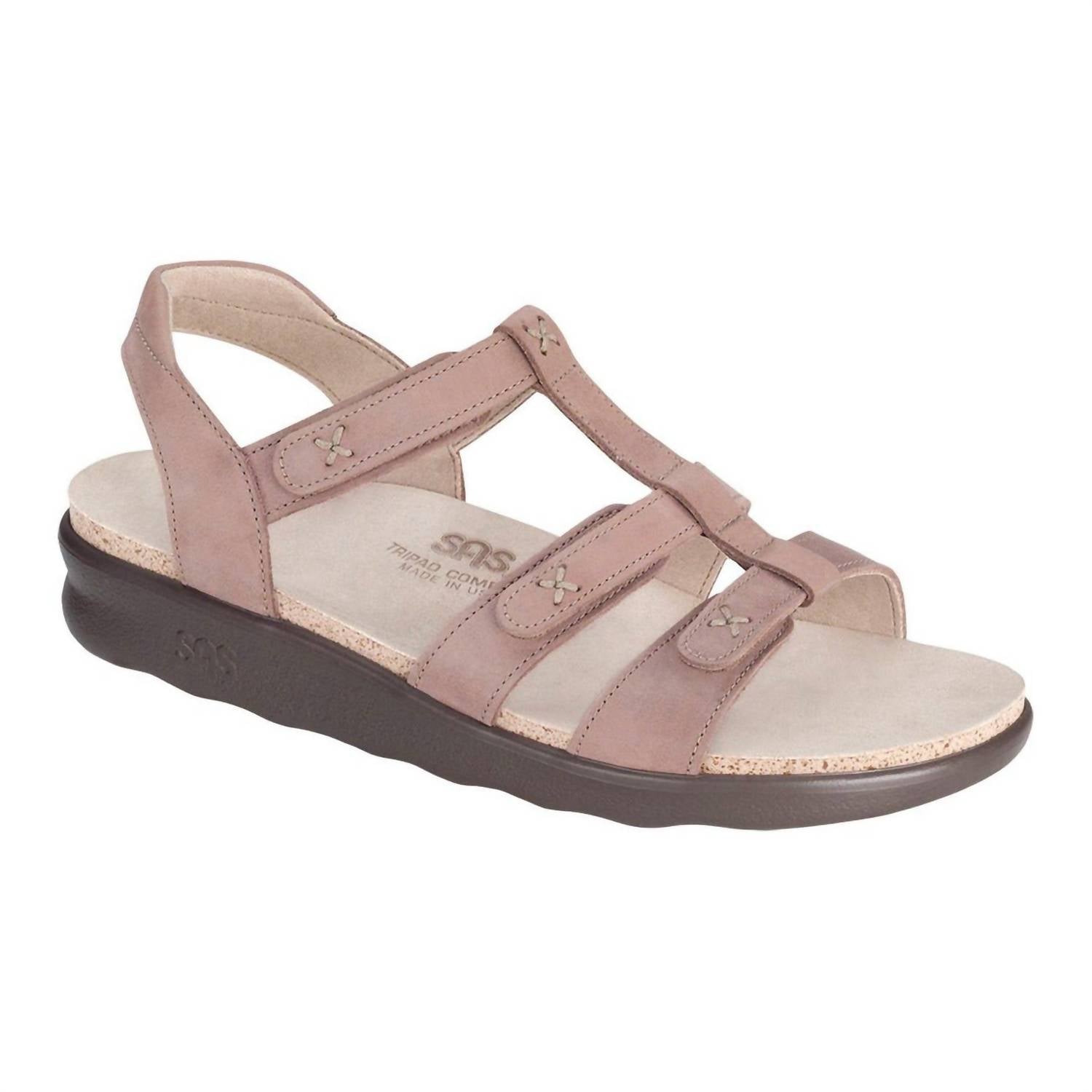 SAS Women's Sorrento Sandal in praline 1 - women's sandal