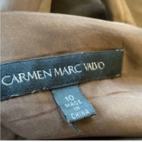 Carmen Marc Valvo - Silk Cut Out Dress