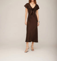 Fifteen Twenty - Tie Front Bias Dress