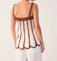 Dress To - Bicolor Knitted Top