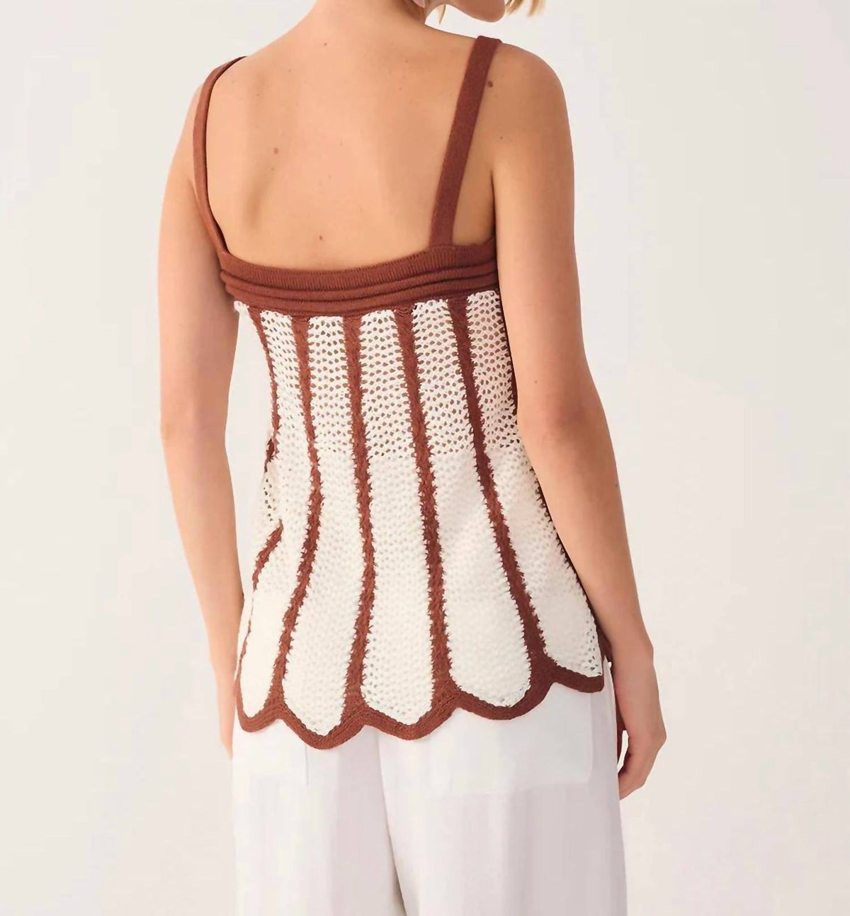 Dress To - Bicolor Knitted Top