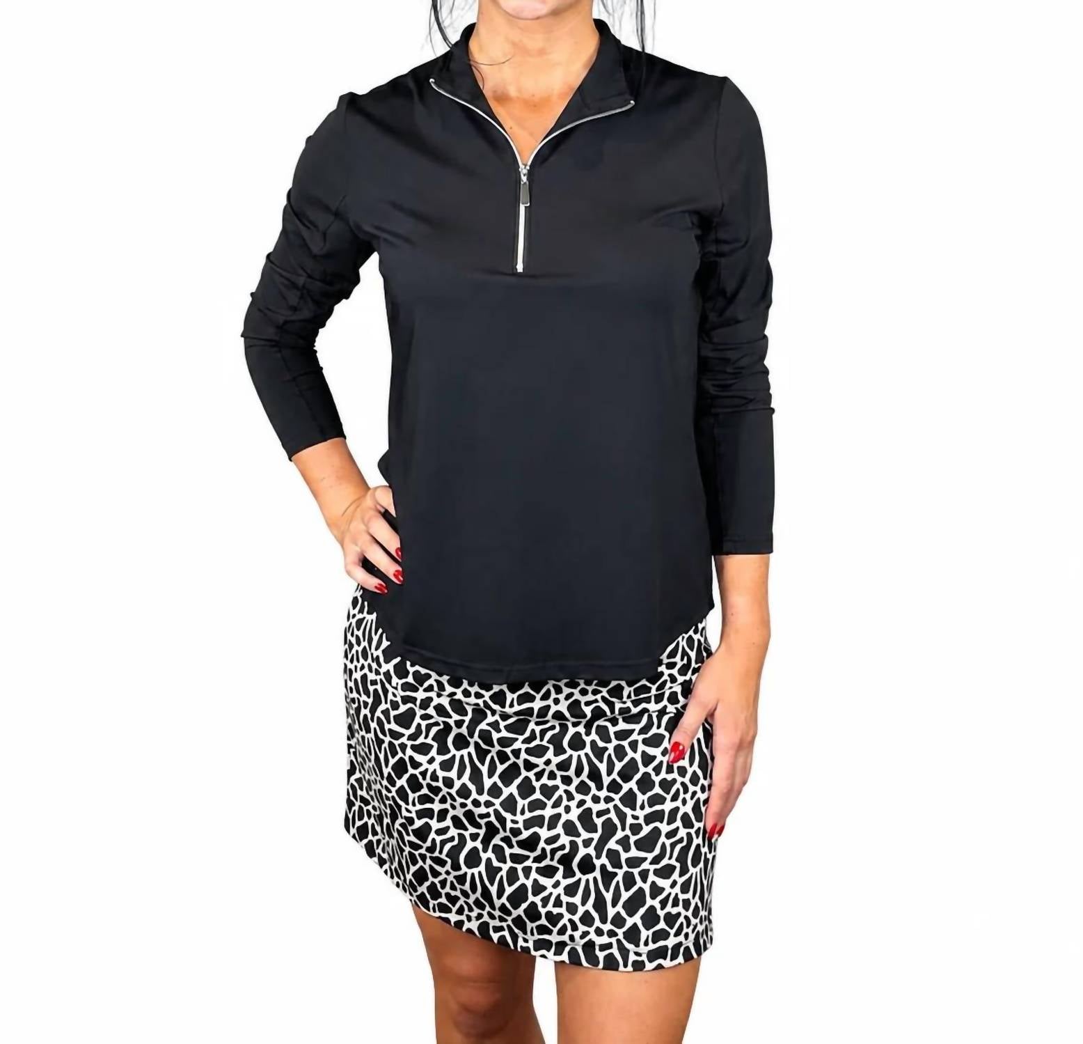 Lulu-B - Women's Quarter Zip Pullover