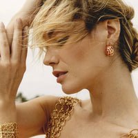 Georgina Jewelry - Women's Les Raciness Carmelina Resin Earrings