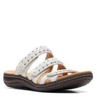 Clarks Women's LaurieAnn Cove Sandal in white - women's sandal
