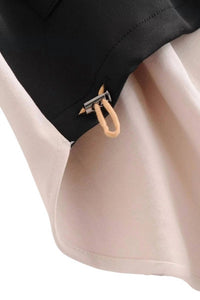 Sundayup - McKenna Contrast Front Zipper Hoodie Jacket