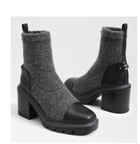 Sam Edelman Women's Rozanna Boots in charcoal - women's shoe - detail view