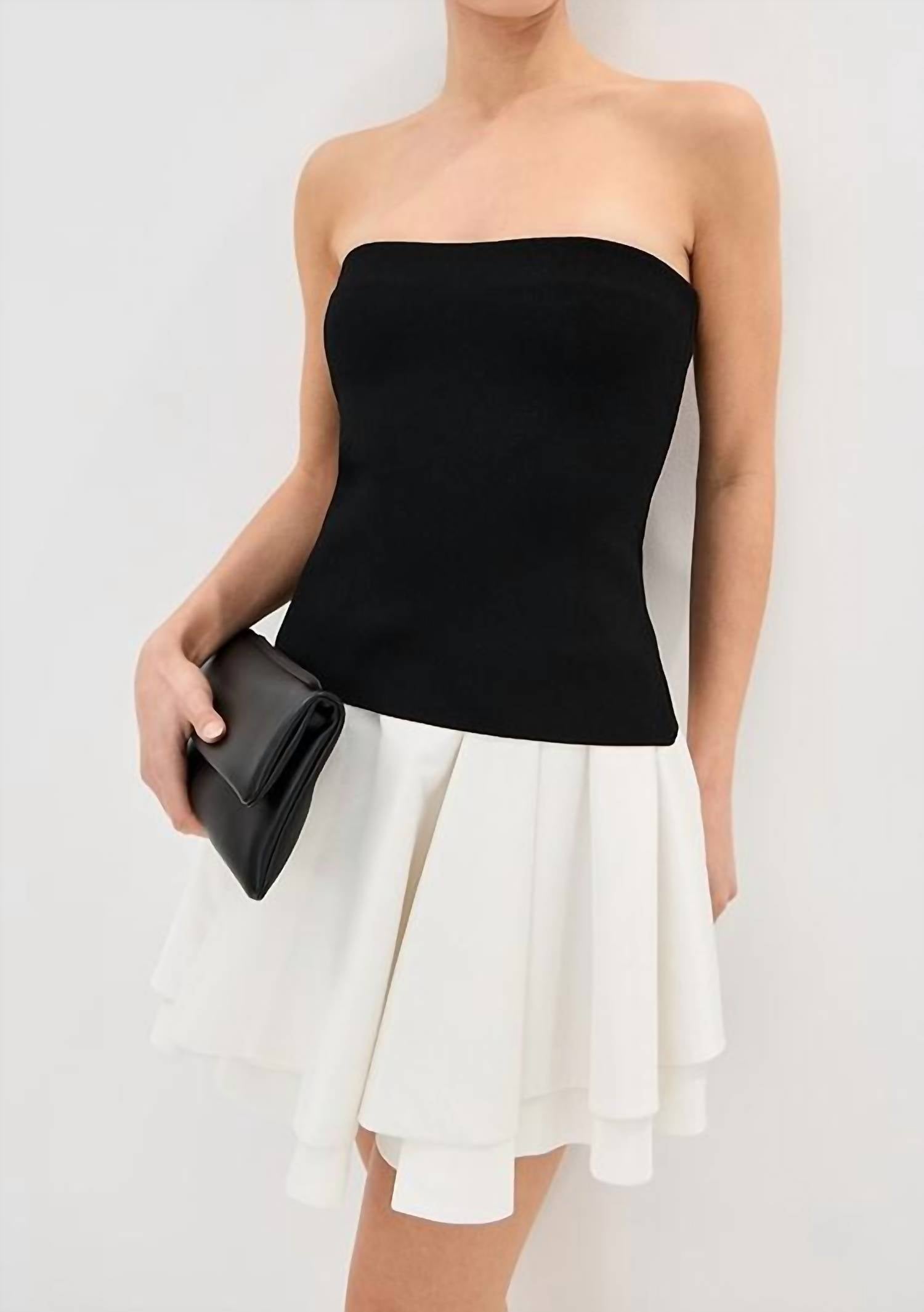 Simkhai - Isabelle Strapless Mini Dress