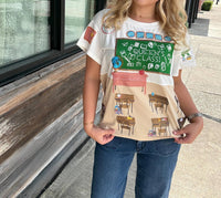 Queen Of Sparkles - Classroom Scene Tee