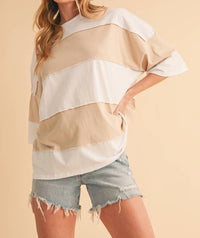 Aemi + Co - Polly Color Block Top