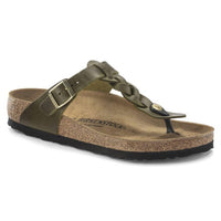 Birkenstock - Women's Gizeh Braided Oiled Leather Sandals